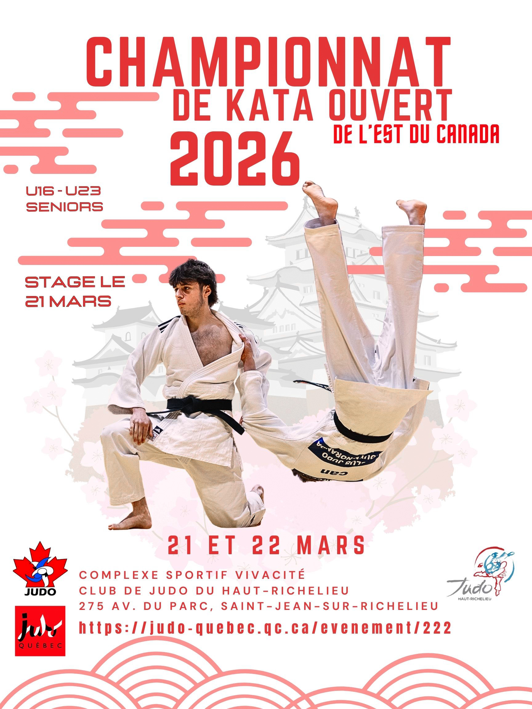 Championnat de kata ouvert de l'Est du Canada 2026