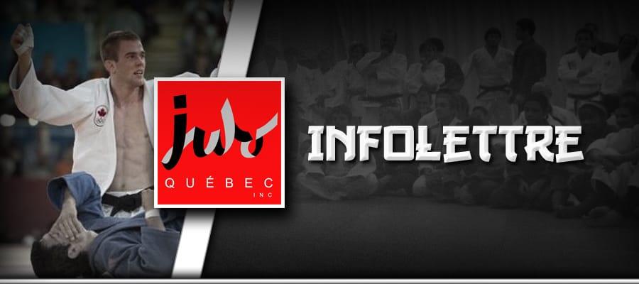 Infolettre de Judo Québec