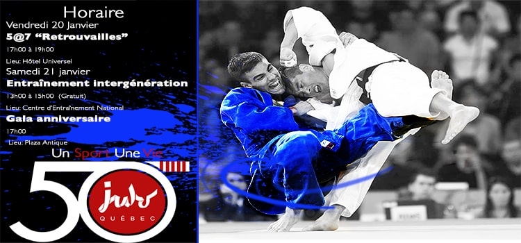 Gala 50e Anniversaire de Judo Québec