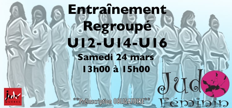 Entraînement féminin regroupé U12/U14/U16